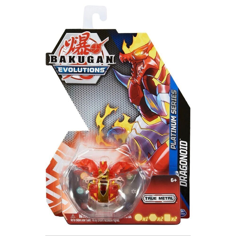 Bakugan Evolutions Dragonoid Platinum Series True Metal‎ Collectible Toy NEW